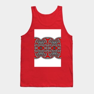 batik gorga batak motif 5 Tank Top